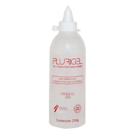 Gel Condutor ECG / Ultrassom 250g Plurigel
