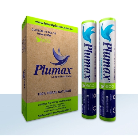 Papel Lençol 70x50 Plumax Eco - Unidade