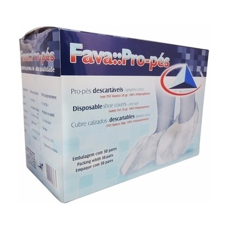 Propé Descartável FAVA c/50 pares