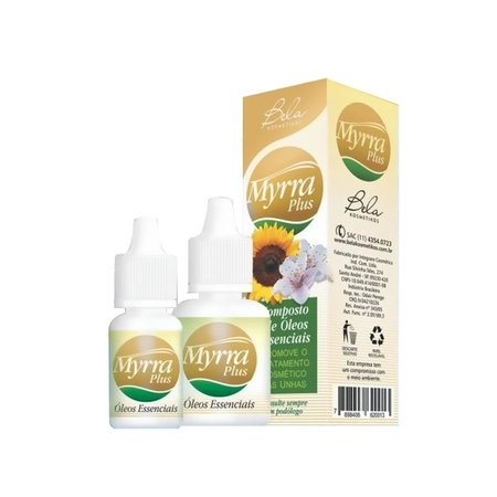 Fortalecedor e Restaurador de Unhas Myrra Plus 10ml - Unidade