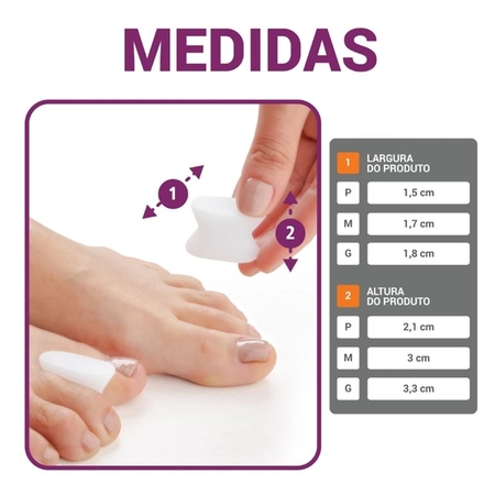Corretivo para Joanete Foot Care Hidrolight G