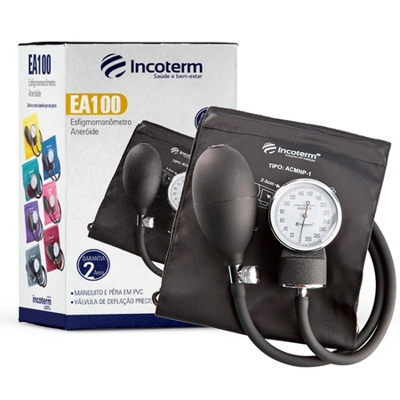 Esfigmomanômetro Incoterm EA100 Preto