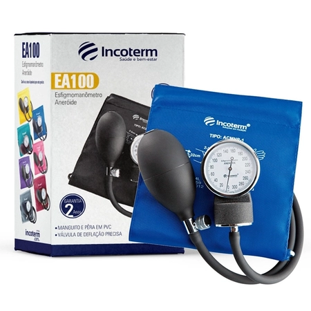 Esfigmomanômetro Incoterm EA100 Azul