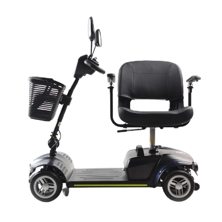 Scooter Elétrica LB Dobrável até 136 kg assento 44cm Dellamed