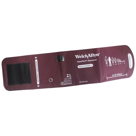Braçadeira Welch Allyn Flexiport Adulto Grande 32-43cm (REUSE12)