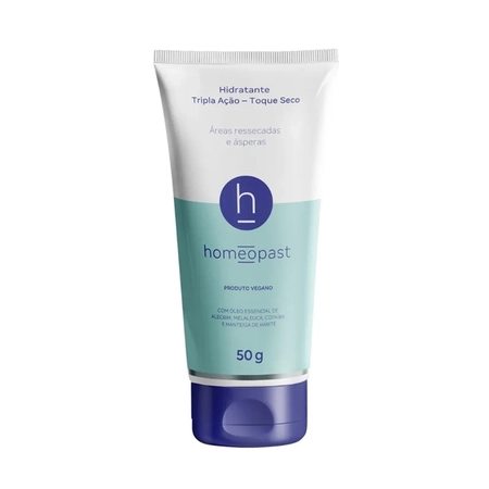 Homeopast Hidratante Tripla Ação 50g
