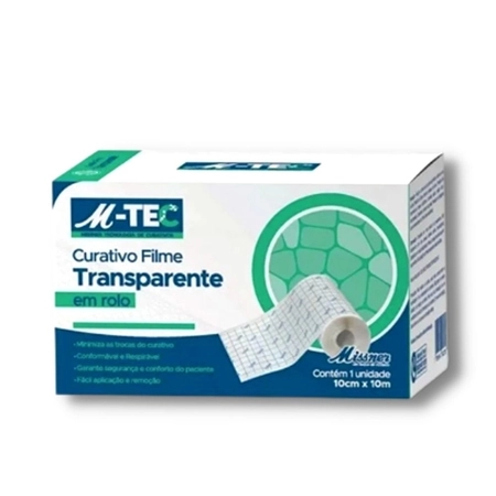 Curativo Filme Transparente Missner Rolo 10x10m - Unidade