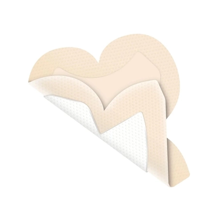 Curativo Proximel Silicone Heel Hartmann 25,4x23,9cm - Unidade