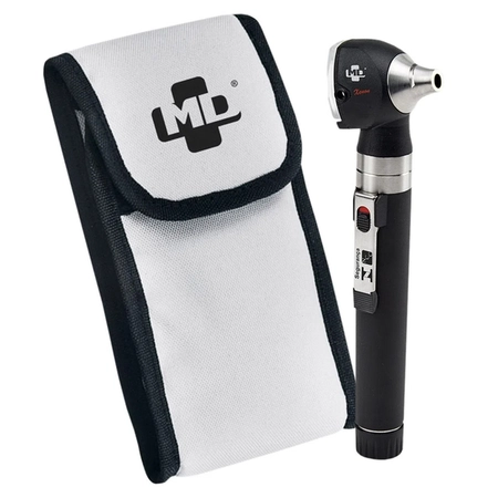 Otoscópio OMNI 3000 Xenon com Estojo Macio MD Preto