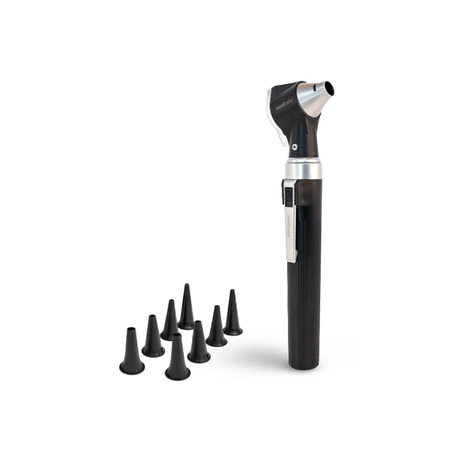 Otoscópio Medicate MD 7000 LED Preto