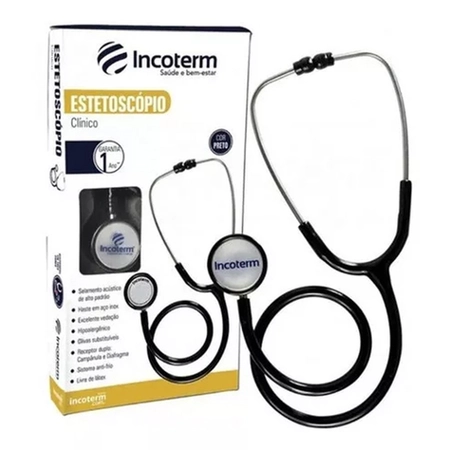 Estetoscópio Cardiológico Deluxe Incoterm ECD1100