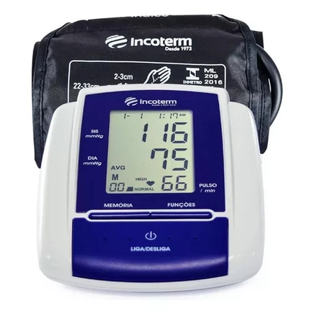 Aparelho de Pressão de Braço Automático Incoterm MB050