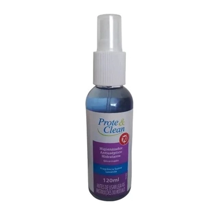 Álcool Spray 46° Prote Clean Lavanda 120ml