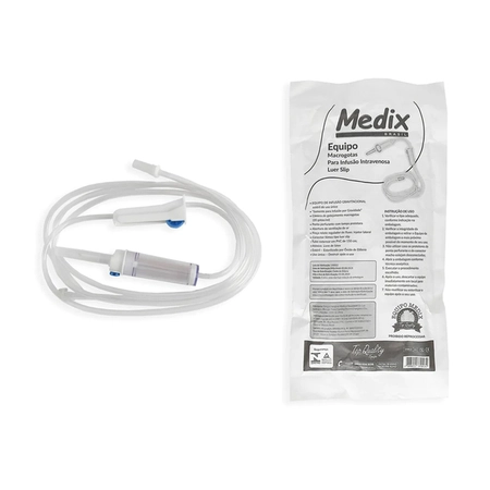 Equipo Macrogotas Medix Flex + Filtro Ar (Plástico)