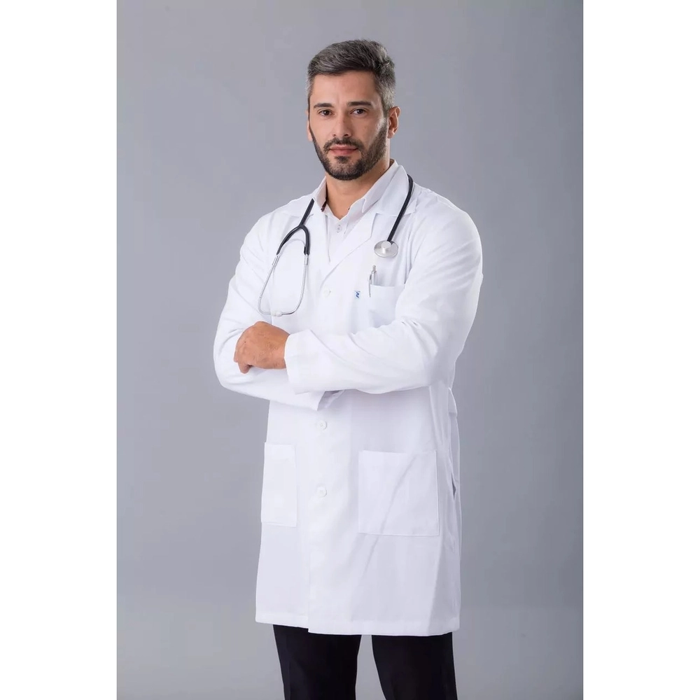 Jaleco Básico Manga Longa Tamanho PP/40 (414G) Palmipe Nova