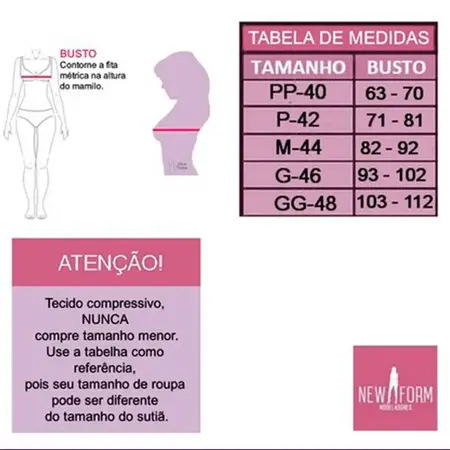 Sutiã Reforçado com Fecho Frontal Palmipé M (103)