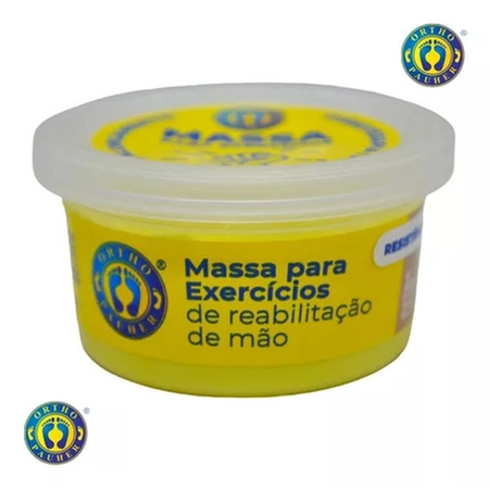Massa para Exercício Ortho Pauher Amarelo Leve (FG42)