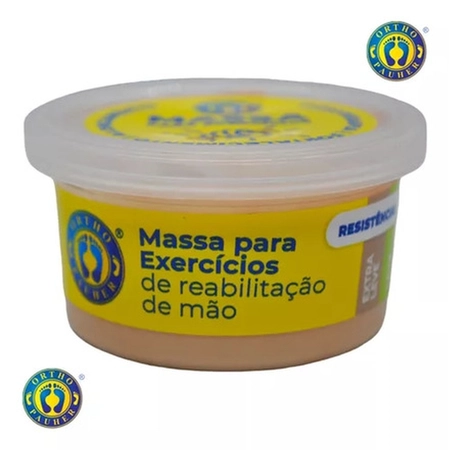 Massa para Exercício Ortho Pauher Bege Extra Leve (FG42)