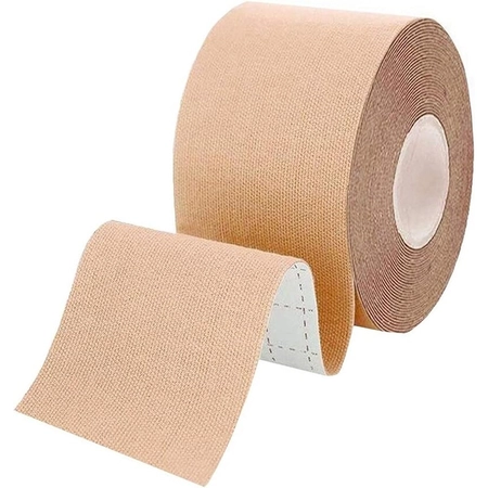 Bandagem Adesiva Kinesio Supermedy 5x5m Bege