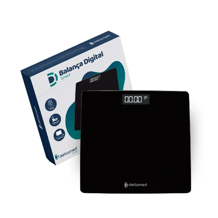 Balança Digital Dellamed Smart 180kg Preta