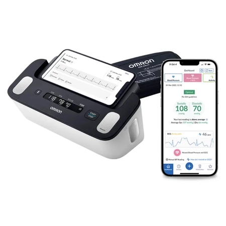 Aparelho de ECG Omron Complete (HEM-7530T1)