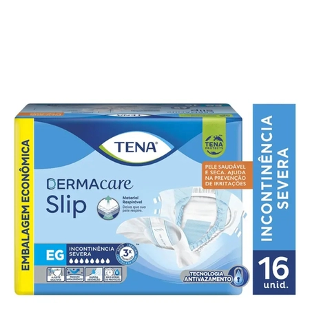 Roupa Intima Tena Slip Dermacare Extra Grande c/16