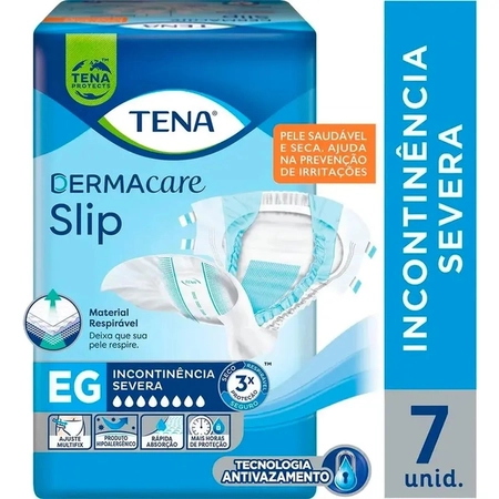 Roupa Intima Tena Slip Dermacare Extra Grande c/7
