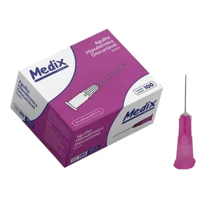 Agulha Descartável Medix 20x5,5 C/100
