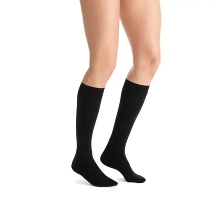 Meia 3/4 Jobst 20-30mmHg Relief Preto G (Ponteira Fechada)