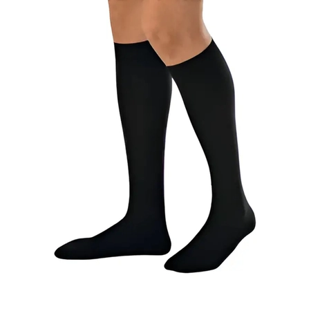 Meia 3/4 Jobst 20-30mmHg Masculina P Preto (Ponteira Fechada)