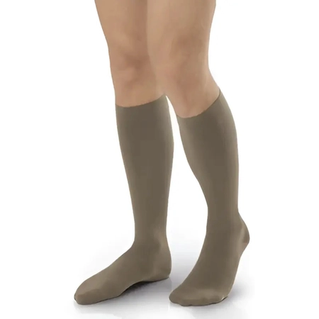Meia 3/4 Jobst 30-40mmHg Masculina XG Caqui (Ponteira Fechada)