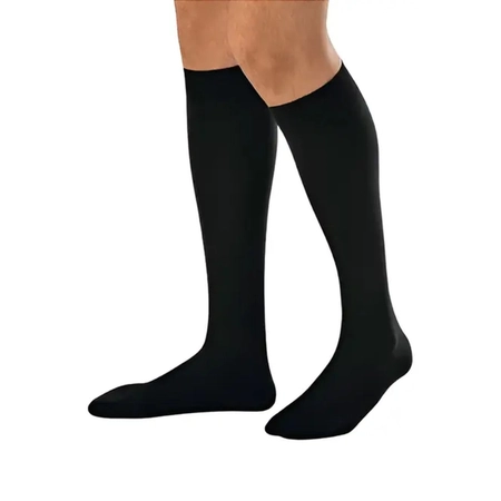 Meia 3/4 Jobst 30-40mmHg Masculina XG Preto (Ponteira Fechada)