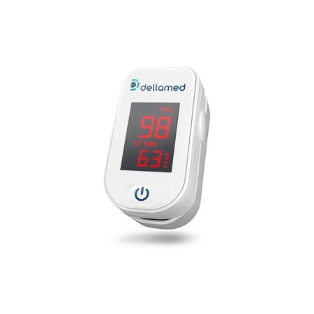 Oxímetro de Pulso e Dedo sem Alarme Dellamed MD300C1
