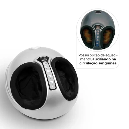 Massageador de Pés Shiatsu Dellamed Bivolt