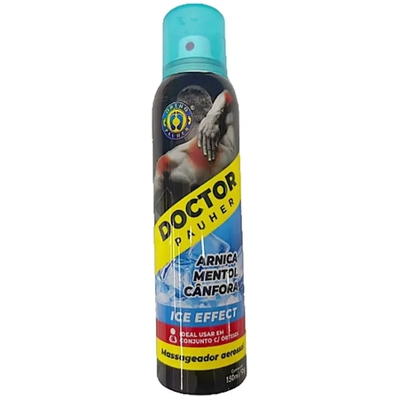Gel Negro Aerosol para Massagem Doctor Pauher 150ml