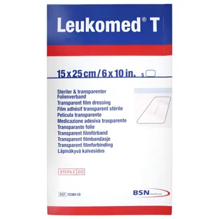 Leukomed T Curativo Filme Transparente 15x25cm - Unidade