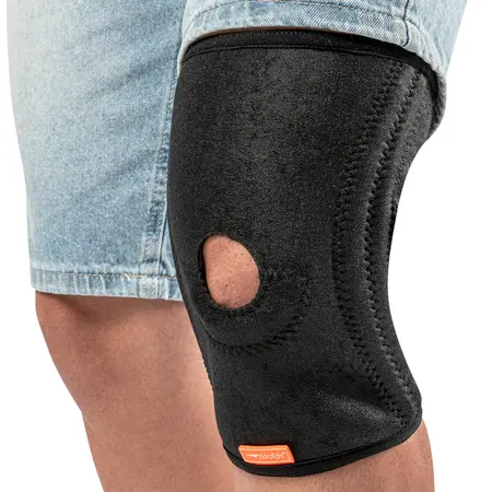 Joelheira Neoprene com Mola de Aço Hidrolight Palmipé Ajustável (OR59)