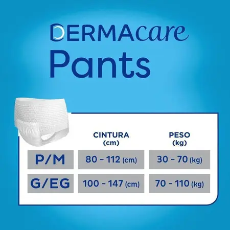 Roupa Intima Tena Pants Dermacare Leve 32 Pague 28 G/E