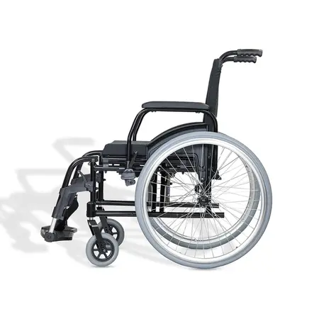 Cadeira De Rodas Ortobras K2 Tam.46 Preta