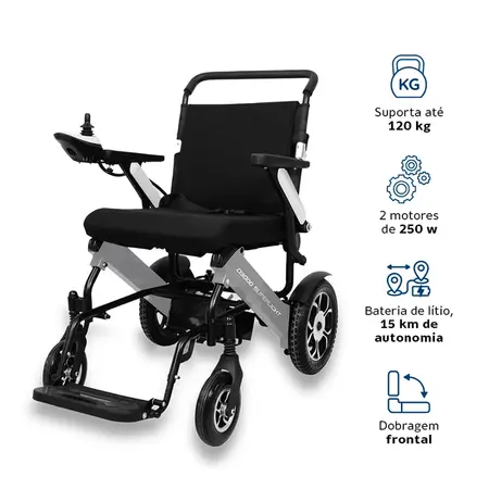 CADEIRA DE RODAS MOTOR.DELLAMED (D3000) SUPER LIGHT120kg
