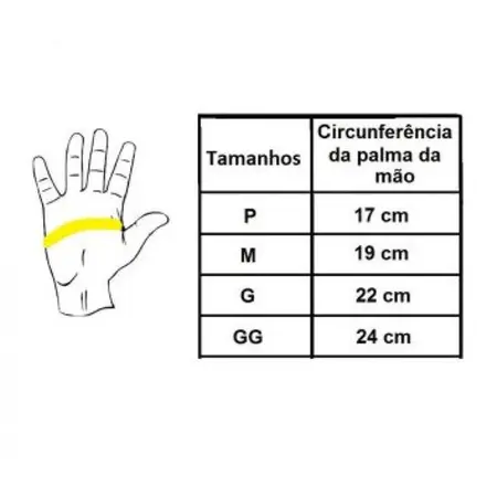 Palmipé Luva Proteção Solar Preta Longa Tam. G