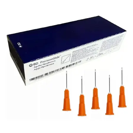 Agulha Descartável BD 15x5 C/100 (301973)