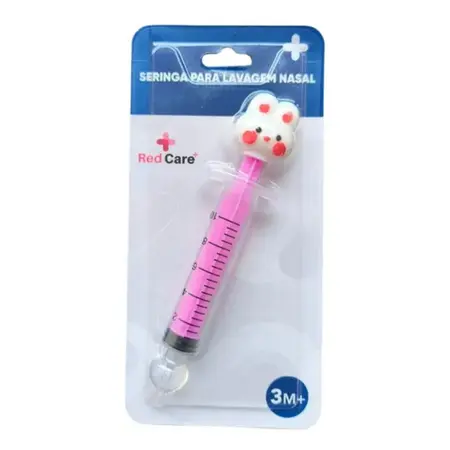 Seringa Para Lavagem Nasal RedCare (Rosa)